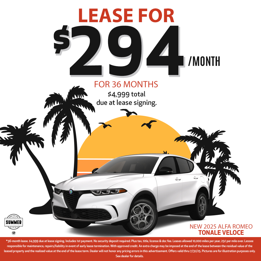 Alfa Romeo Tonale Offer