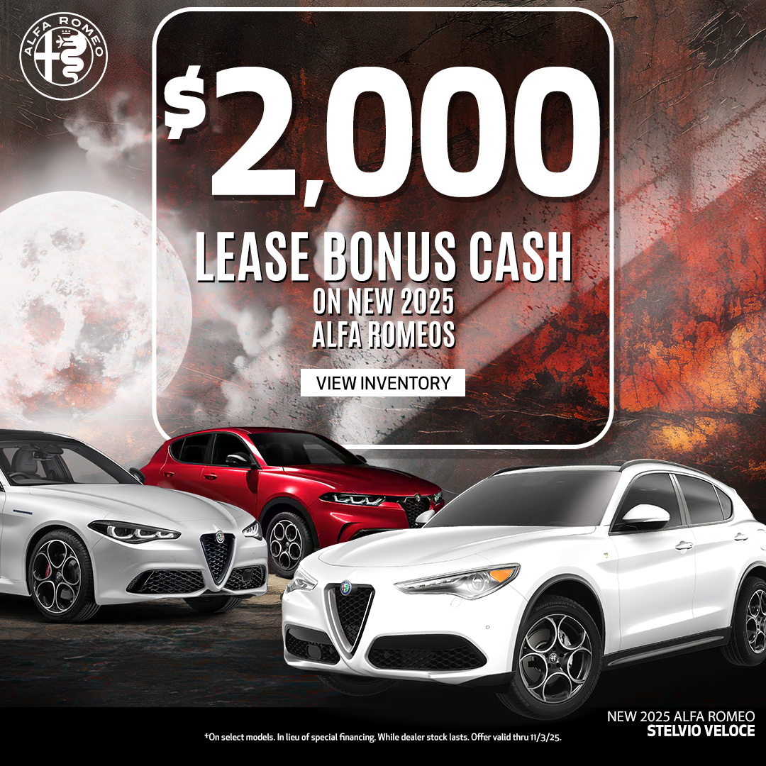 Alfa Romeo $2000 Bonus Cash