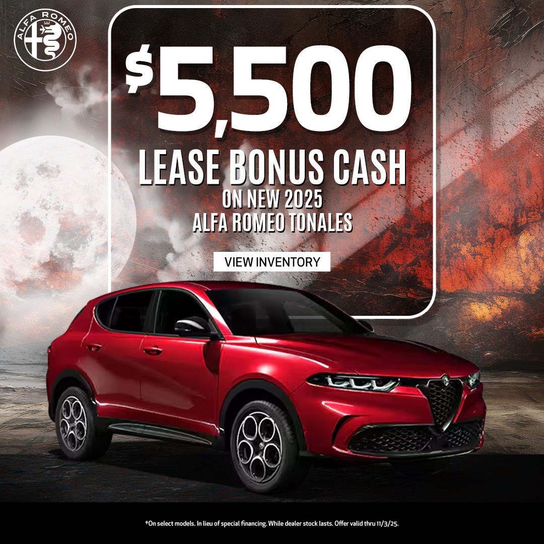 Alfa Romeo Tonale Bonus Cash Offer