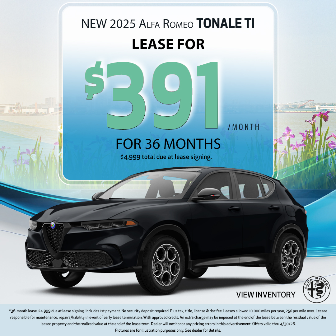 New Alfa Romeo Tonale Offer