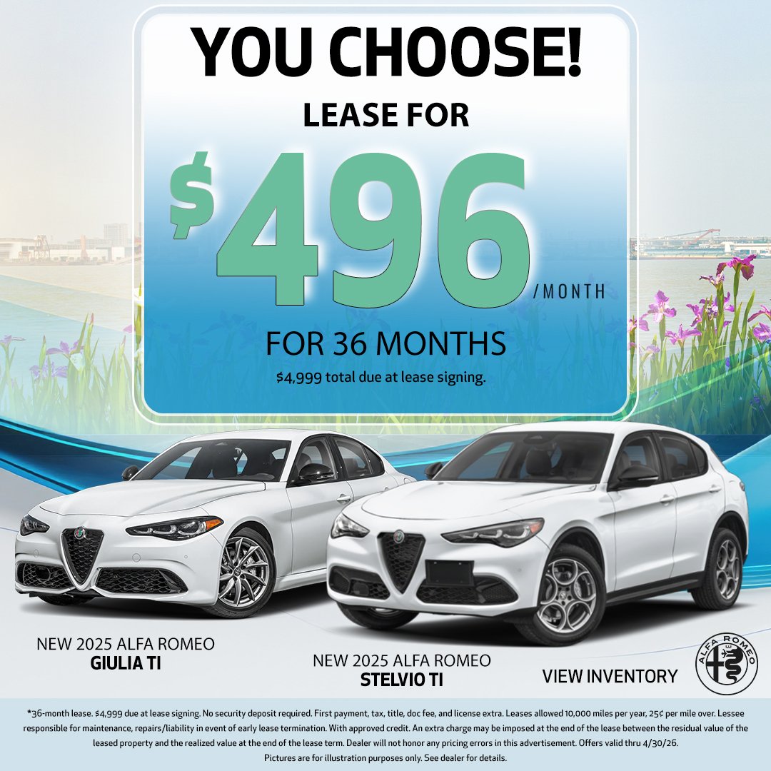 New Alfa Romeo Stelvio Sprint and Giulia Sprint