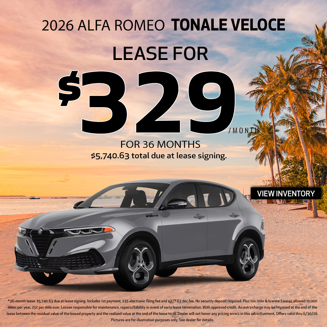 New Alfa Romeo Tonale Offer