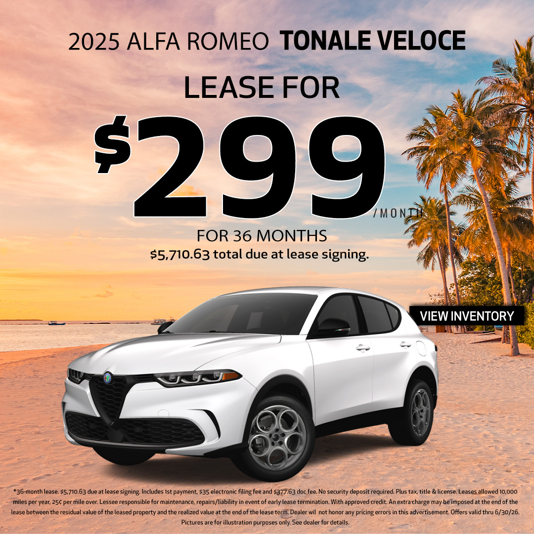 New Alfa Romeo Tonale Offer