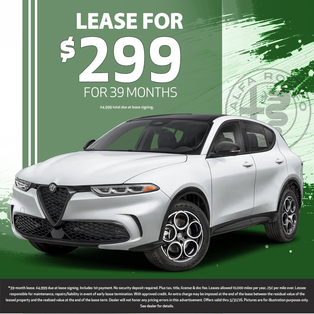 New 2026 Alpha Romeo Tonale