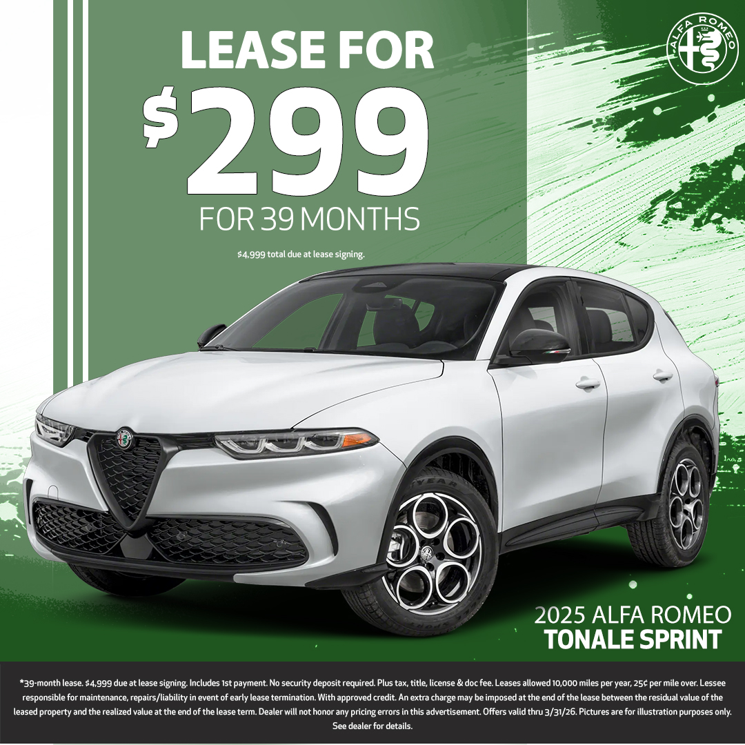 New Alfa Romeo Tonale Offer