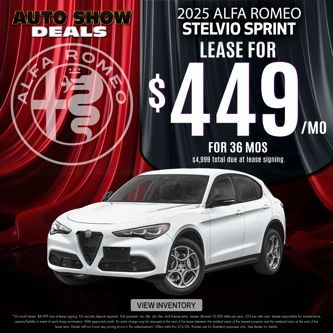 New Alfa Romeo Stelvio Sprint