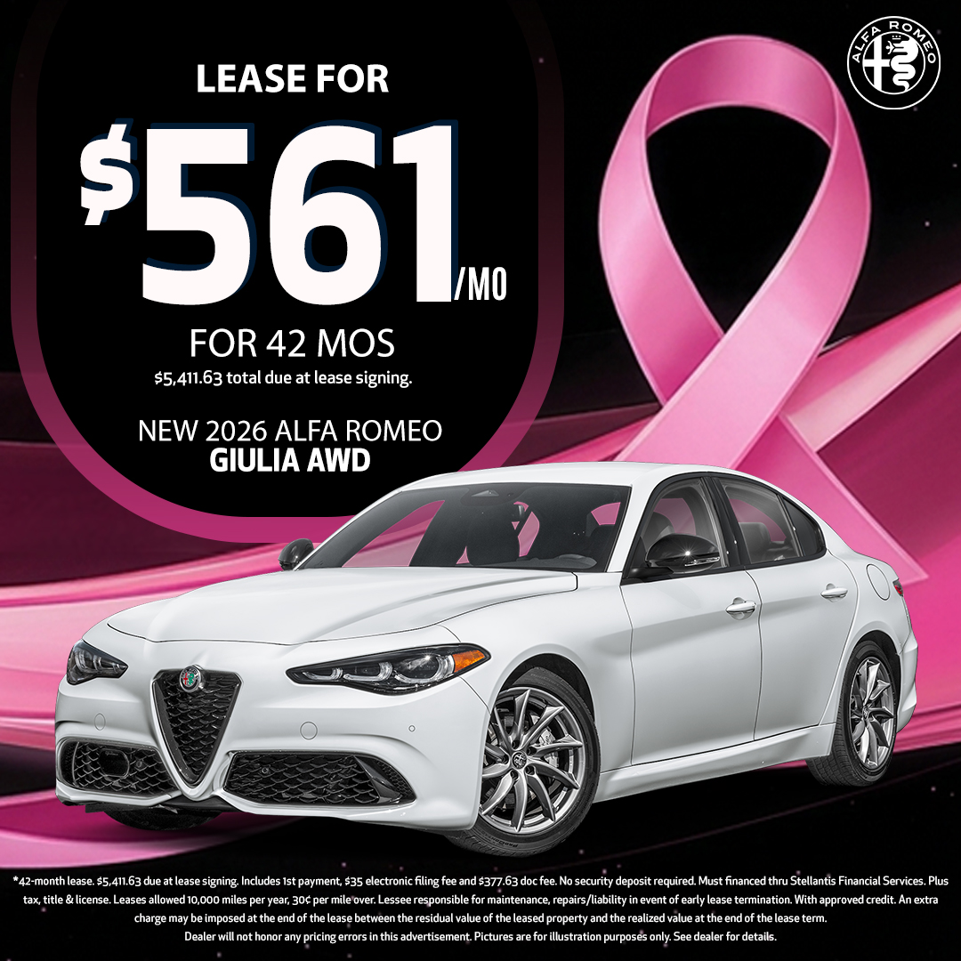 New 2026 Alfa Romeo Giulia Offer