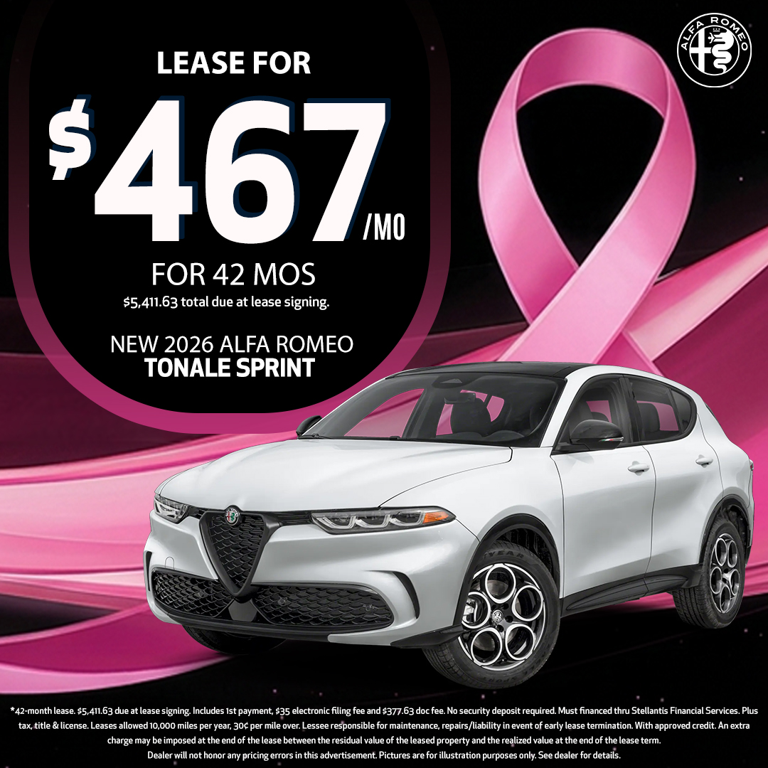 New 2026 Alfa Romeo Tonale Offer