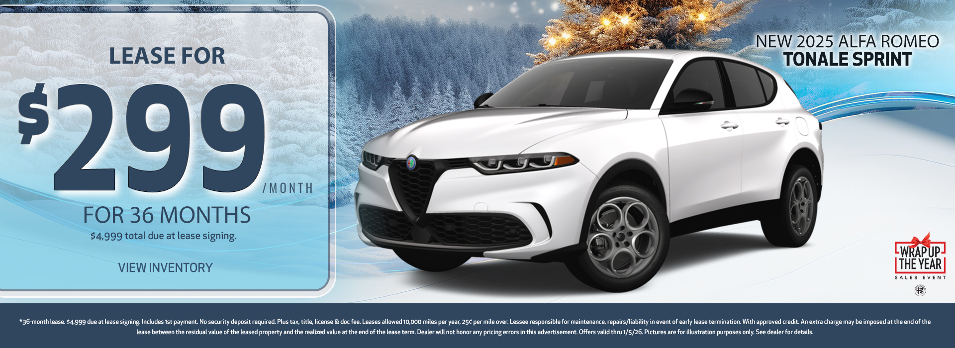 New 2025 Alfa Romeo Tonale Sprint