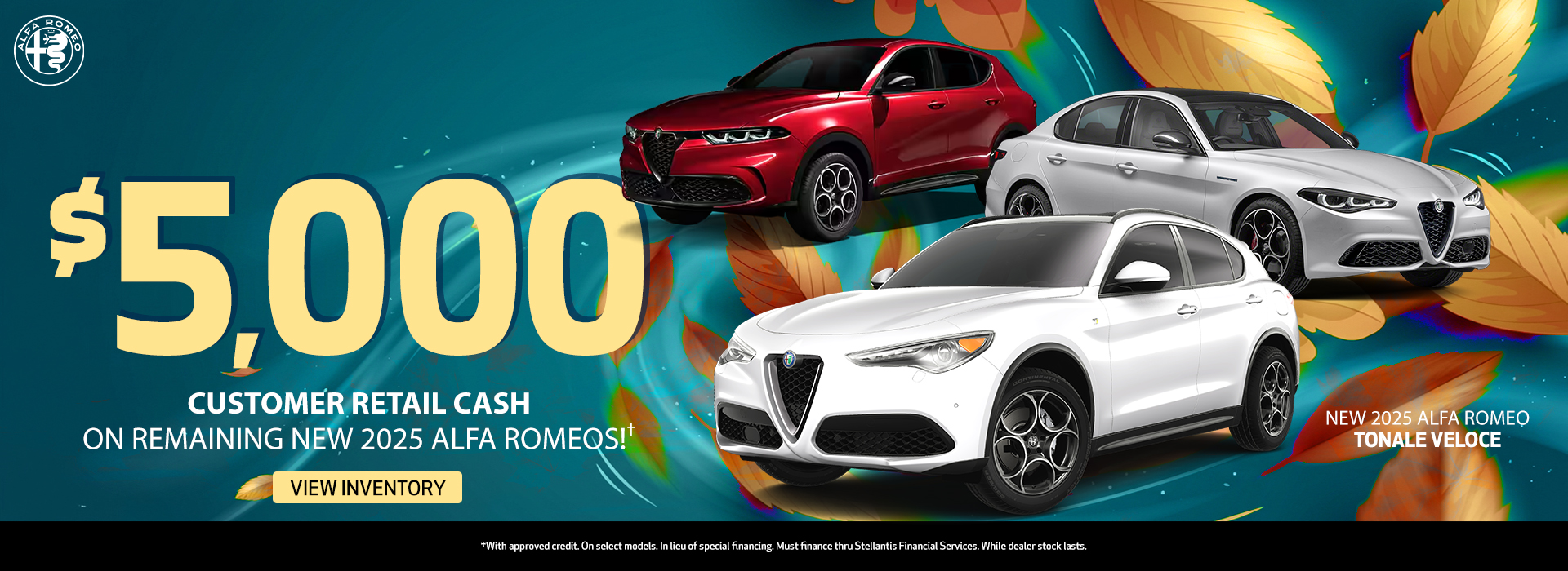 Alfa Romeo Customer Retail Cash Offer